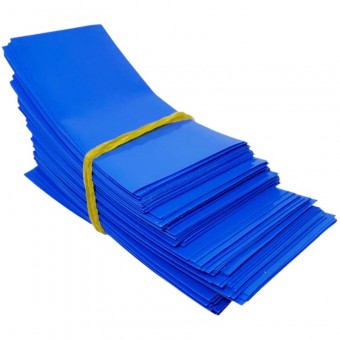 20608 SET 100 BUCATI TUBURI PVC TERMOCONTRACTABILE PENTRU ACUMULATORI LI-ION 18650 30X72MM