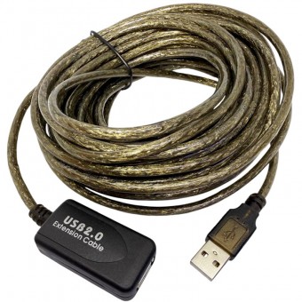 71657 CABLU PRELUNGITOR USB 2.0, USB ATATA -USB A MAMA 10M