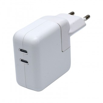 ALX-2A049 INCARCATOR RETEA RAPID PD 50W CU 2 PORTURI TIP C ALB PDCC