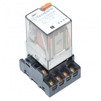 ALX-5E006 RELEU INDUSTRIAL 24V-AC/11P CU SOCLU