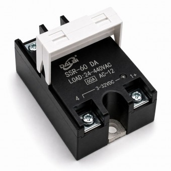 ALX-5E028 RELEU STATIC SSR-60 DA 60A 24-440V AC CONTROL 3-32V DC DALBI