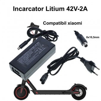 ALX-7H046 INCARCATOR LI-ION 42V-2A/8X10,5MM, XIA
