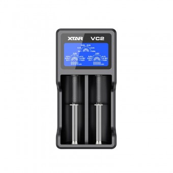 BAT-VC2 INCARCATOR PORTABIL LI-ION 2X 18650 VC2 XTAR