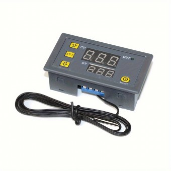 CONTROLER TEMPERATURA DIGITAL LED W3230 CU SONDA REZISTENTA LA APA
