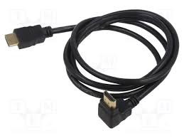 GOOBAY-61295 CABLU HDMI TATA TATA 90 GRADE LUNGIME 1.5M NEGRU