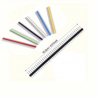 KIT 24 BARETE PINI ARDUINO 2.54MM DIFERITE CULORI