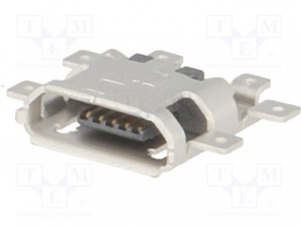 MX-47491-0001 SOCLU MICRO USB 5 PINI ORIZONTALA