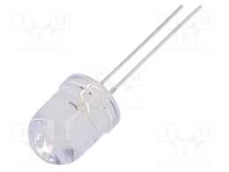 OSB5SAA131A-CR14 LED 10MM ALBASTRU 6500MCD 30 GRADE CONVEX