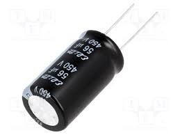 PF2W560MNN1832 CONDENSATOR ELECTROLITIC THT 56UF 450VDC 18X31.5MM