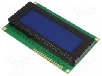 RC2002A-TIG-ESV AFISAJ LCD ALFANUMERIC FSTN NEGATIVE 20X2 LED 116X37X13.9MM