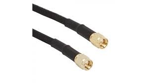 SMA-04-0.1 CABLU SMA PRELUNGIRE NEGRU 0.5M DREPT