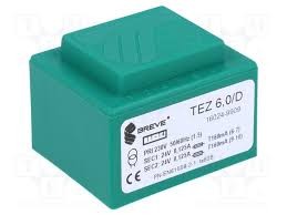 TEZ6/D/9V TRANSFORMATOR INCAPSULAT 6VA 230VAC 9V MONTARE PCB