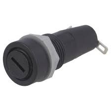 ZHL35 SUPORT SIGURANTE 5X20MM 10A 250VAC MONTARE PANOU 