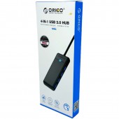 02373 HUB USB 3.0, 3 PORTURI INTERFATA TIP-C, ORICO PAPW4A-C3-015-BK-EP