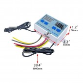 14113 TERMOSTAT DIGITAL CONTROLER DE TEMPERATURA SONDA NTC 220VAC W1088
