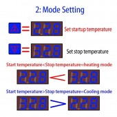 14113 TERMOSTAT DIGITAL CONTROLER DE TEMPERATURA SONDA NTC 220VAC W1088