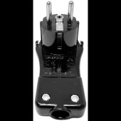 30175 STECHER RETEA TATA CU IMPAMANTARE PLAT ULTRA SLIM 16A 250VAC NEGRU