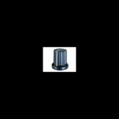 57091 BUTON POTENTIOMETRU PLASTIC GRI 15X15MM AX DE 6MM