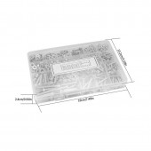 69334 SET 1080 SURUBURI PIULITE SI SAIBE OTEL INOXIDABIL