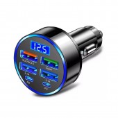 77307 SURSA ALIMENTARE AUTO 12/24V 5V/3.6A QUICK CHARGE VOLTMETRU DIGITAL