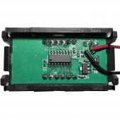 78040 VOLTMETRU AFISAJ DIGITAL 3 DIGITI 4.5-30V VERDE 2 FIRE