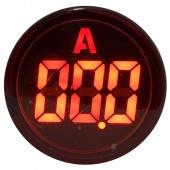 78114 AMPERMETRU DE PANOU DIGITAL CU LED AG 100A ROSU
