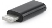 A-USB-CF8PM-01 ADAPTOR MUFA APPLE LIGHTNING USB C SOCLU NEAGRA