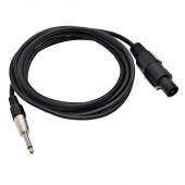 ALX-11B001 CABLU AUDIO JACK 6,3 TATA MONO - SPEAK-ON TATA PROF - 6MM / 3M