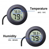 ALX-13C025 TERMOMETRU - HIGROMETRU DIGITAL HT-3 INCASTRABIL CU SONDA SI AFISAJ LCD