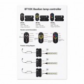 ALX-18A213 CONTROLER LED RGB 5-24V 30A BLUETOOTH PENTRU BANDA LED RGB BT103