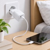 ALX-2A050 INCARCATOR RETEA MINI RAPID TIP C PD 20W ALB CD-12