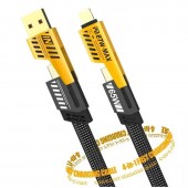 ALX-2B048 CABLU DE DATE 4 IN 1 SUPER FAST - PD 27W, USB 65W, IPHONE - 1,2M / CA-888