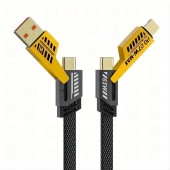 ALX-2B048 CABLU DE DATE 4 IN 1 SUPER FAST - PD 27W, USB 65W, IPHONE - 1,2M / CA-888