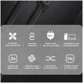 ALX-2B048 CABLU DE DATE 4 IN 1 SUPER FAST - PD 27W, USB 65W, IPHONE - 1,2M / CA-888