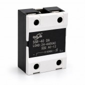 ALX-5E027 RELEU STATIC SSR-40 DA 40A 24-440V AC CONTROL 3-32V DC DALBI
