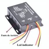 ALX-7F007 CONVERTOR AUTO DE TENSIUNE 24V-12V DC/30A