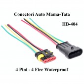 CONECTORI AUTO 4 FIRE WATERPROOF HB404