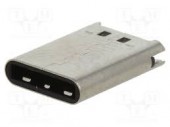 CX60-24S-UNIT MUFA USB TIP C PENTRU PCB 2 PINI ORIZONTAL USB 3.1