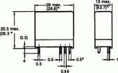 G2R-1-24DC RELEU ELECTROMAGNNETIC SPDT 24VDC 1 CONTACT 10A