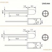 KIT SET 200 LEDURI 3MM SI 5MM 5 CULORI
