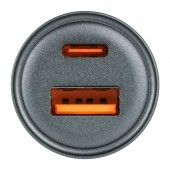 KM0872 INCARCATOR AUTO USB / TYPE C QC PD 45W KRUGER&MATZ