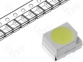 OF-SMD3528W-S Led SMD 3528, alb rece, 2200mcd, 120grd