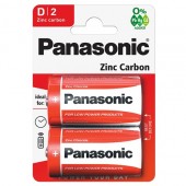 PAN-R20RED BATERIE R20 RED BLISTER PANASONIC