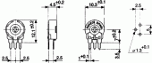 PT10LH-2K5 SEMIREGLABIL MONTARE VERTICALA SINGURA TURA 2.5K