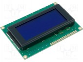 RC1604A-BIW-ESX AFISAJ LCD ALFANUMERIC STN NEGATIVE 16X4 ALBASTRU