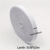 ROLA  BANDA ALBA VELCRO PENTRU ORGANIZAREA CABLURILOR 3M