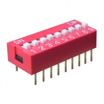68867 INTRERUPATOR MINIATURA 9XON-OFF 24X10X10MM