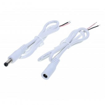 ALX-11I022 CABLU ALB DC 2,1MM, SET MAMA-TATA