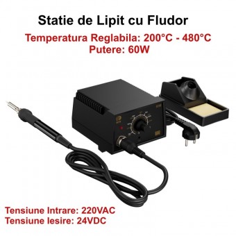 ALX-4B023 STATIE DE LIPIT CU FLUDOR SI TEMPERATURA REGLABILA 200°C - 480°C / 936A
