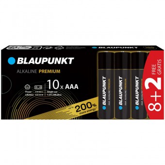 BATBLR3 BATERIE ALCALINA PREMIUM LR3 8+2 BUC BLAUPUNKT